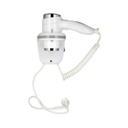 Фен настенный MERIDA пластик, Белый, 1200 Вт / EJB404