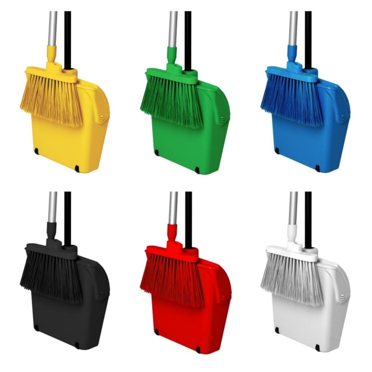 Набор для подметания HACCPER совок-ловушка, щетка и рукоятка 1065 мм