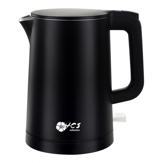 Чайник электрический HCS 0.8 л. 1000W Черный / HK-1009