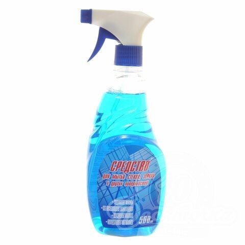 Средство д/стекол (500мл) с изопропиловым спиртом, (10шт/кор) DAISY