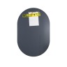 Зеркало овальное САНАКС 510х760 мм, еврокромка / 40109