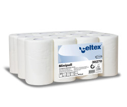 Бумажные полотенца в рулоне с ц/вытяжкой Celtex Minipull 30270 (рул.)