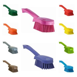 Щетка Vikan с короткой ручкой 270 мм, жёсткий ворс