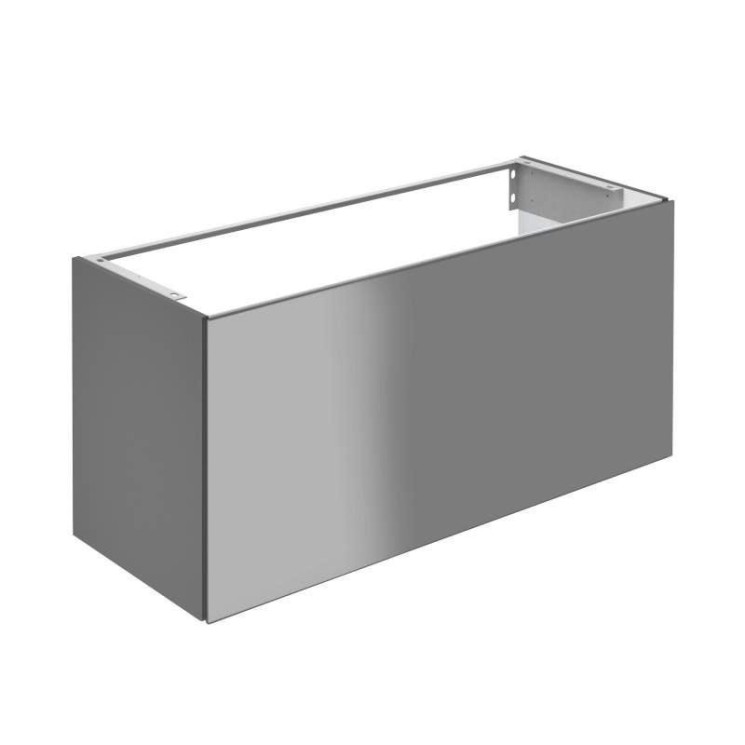 Тумба под умывальник 1 ящик, Keuco PLAN 1200х605x490 мм, Инокс матовый / 32982290000