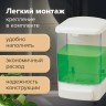 Дозатор LAIMA для жидкого мыла, 1 л, белый, пластик / 601794