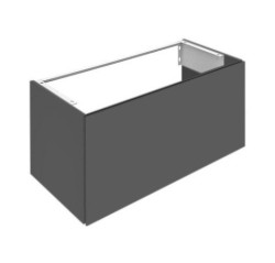 Тумба под умывальник 1 ящик, Keuco PLAN 650х400x490 мм, Инокс матовый / 32951290000