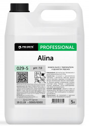 029-5 Жидкое мыло с перламутром и ароматом персика PRO-BRITE ALINA / 5 л