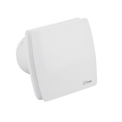 Вытяжной вентилятор GFmark d = 100 мм с таймером, датчиком движения, обратным клапаном закрытый пластик белый / 50042