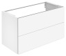 Тумба под умывальник 2 ящика, Keuco PLAN 1000х605x490 мм, Белый глянцевый / 32973300000
