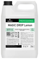 Средство с ароматом лимона Pro-Brite 577 MAGIC DROP Lemon / для мойки посуды