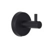 Крючок MERIDA настенный одинарный металл Черный / MHC30