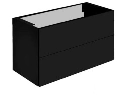 Тумба под умывальник 2 ящика, Keuco PLAN 1000х605x490 мм, Вулканит матовый / 32973970000
