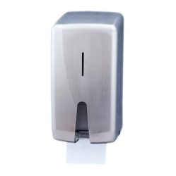 Диспенсер для бытовых рулонов туалетной бумаги металл матовая сталь Jofel Futura / AF55001