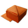 Салфетки столовые 24x24 Lime 410250 / 1 слой / оранжевый (пач)