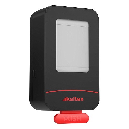 Дозатор для жидкого мыла 0.8 л Ksitex пластик черный / SD-203B-800