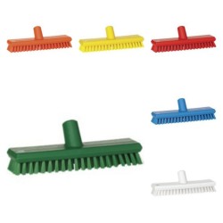 Щетка Vikan для пола, скребковая, с подачей воды, 270 мм, очень жёсткий ворс пластик