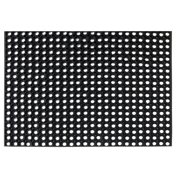 Коврик ячеистый грязесборный In'Loran 40х60 см, Черный / 15161