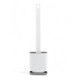 Ершик для унитаза Diadonna пластик белый / D7410-1