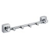Планка 5 крючков Fixsen Kvadro хром / FX-61305-5