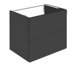Тумба под умывальник 2 ящика, Keuco PLAN 800х605x490 мм, Антрацит матовый / 32963110000
