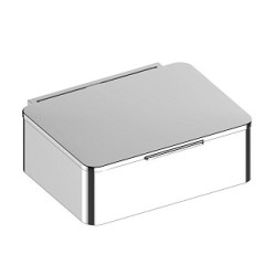 Диспенсер для влажных салфеток KEUCO PLAN металл/пластик, хром/серый / 14967010001