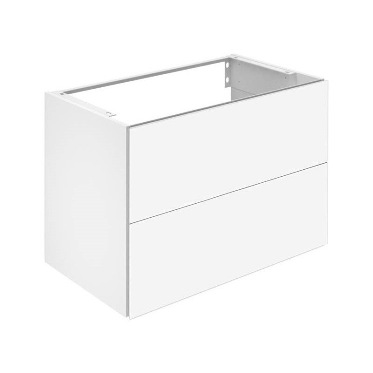 Тумба под умывальник 2 ящика, Keuco PLAN 800х605x490 мм, Белый матовый / 32963300000