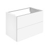 Тумба под умывальник 2 ящика, Keuco PLAN 800х605x490 мм, Белый матовый / 32963300000