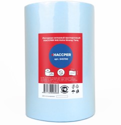  Материал нетканый протирочный HACCPER 945 Extra Strong Turq, в рулоне 60 г/м2, 320х300 мм, 400 л/рул Бирюзовый / 945780