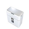 Сенсорное мусорное ведро EKO 8 л перезаряжаемое белое / EK9240RP-8L-MW