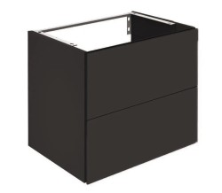 Тумба под умывальник 2 ящика, Keuco PLAN 800х605x490 мм, Вулканит матовый / 32963970000