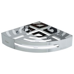 Полка угловая одноэтажная Fixsen Hotel Хром / FX-31003A