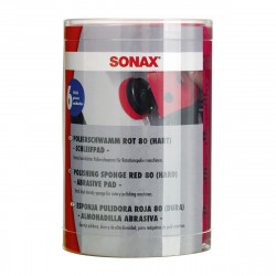 493700 Полировочный круг красный 80 (твердый) SONAX ProfiLine (упак - 6 шт)