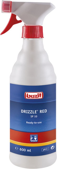 Cредство для ухода за хромированными поверхностями Buzil Drizzle Red 600 мл / SP10-0600R3
