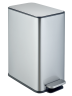 Ведро для мусора педальное WeltWasser PAOLO MT 10L Матовая сталь / 10000013416