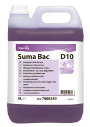 Дезинфицирующее средство с моющим эффектом Suma Bac D10, Diversey