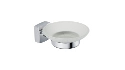 Мыльница стекло Fixsen Kvadro хром / FX-61308
