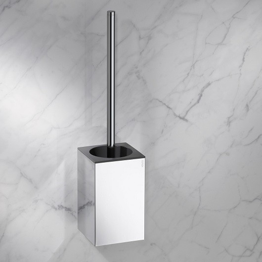 Ерш для унитаза Keuco Edition настенный латунь пластик Хром черный / 19064010101