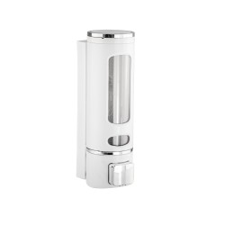 Дозатор для жидкого мыла GFmark 400 мл, АБС пластик Белый / 6238