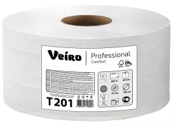 Туалетная бумага в средних рулонах Veiro Professional Comfort T201 (рул.)