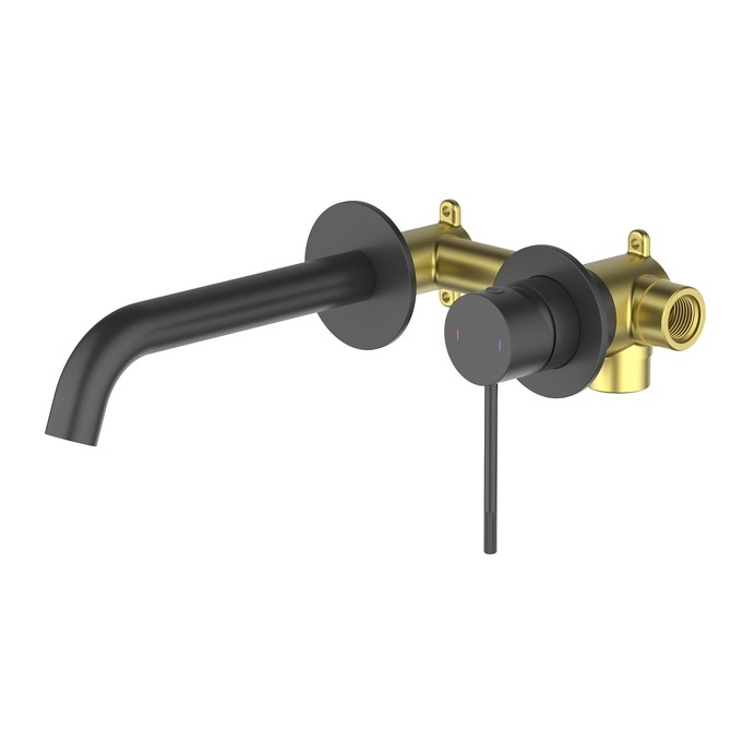 Смеситель для раковины встроенный Timo Saona Черный / 2372/03SM