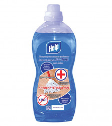 Средство для мытья пола HELP 606652 / универсальное с антибактериальным эффектом / 1 л