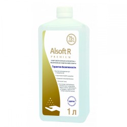 Антисептик для рук Saraya Alsoft R Premium 1 л еврофлакон для MDS-1000 / 14841