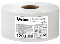Туалетная бумага в средних рулонах Veiro Professional Comfort T203 (рул.)