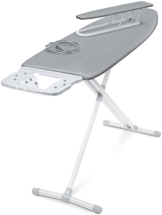 Доска гладильная Nika 10+ 122*40 см тефлон серебристый / НТ10+/12