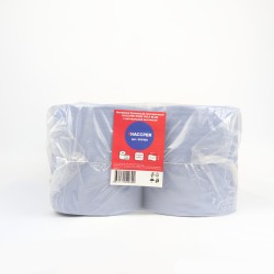 Материал бумажный протирочный HACCPER PURE PULP BLUE с центральной вытяжкой, 20*18см, синий, 1000 л Синий / 200180