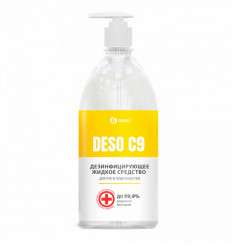 Дезинфицирующее средство Grass 550070 DESO C9 / на основе изопропилового спирта / 1 л