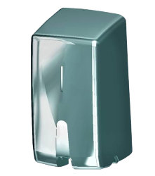 Диспенсер для бытовых рулонов туалетной бумаги металл матовая сталь Jofel Futura AF55000