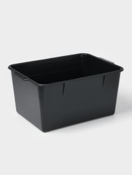 Ёмкость для хранения, 18 л, 42*30*20 см, МИКС Klimi Черный / 1447051