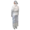Фартук HACCPER Polytex с рукавами одноразовый в пластах 2014х1270мм, 20 мкм 200 шт/короб Белый / 127202-01