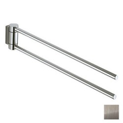 Держатель для полотенец Keuco PLAN двойной поворотный латунь 438 мм Хром / 14918010000